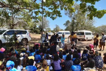 Under 8s Day at Wurrumiyanga